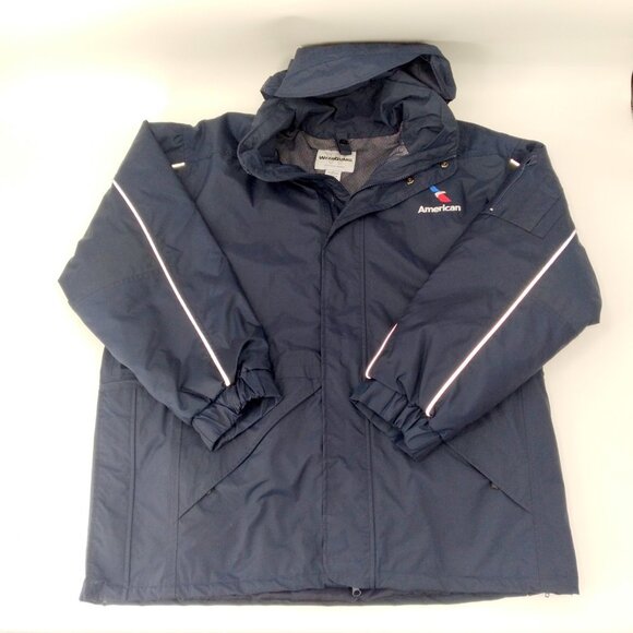 American Airlines 3M Thinsulate Hooded Jacket XL - Picture 9 of 12